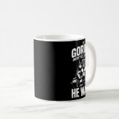 私は私の得中のゴリラ強打フェイズジムトレーニング コーヒーマグカップ (正面右)