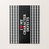 私は私の性格上の欠点のジグソーパズルを愛します ジグソーパズル (縦)