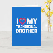私は私の性転換者の兄を愛している カード (黄色い花)