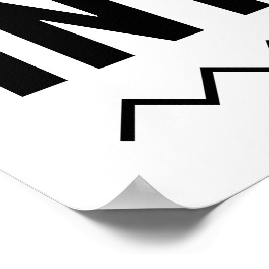 私は私の意図したパンチを好む ポスター (角)