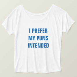 私は私の意図したパンチを好む Tシャツ