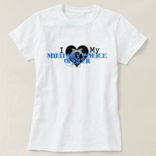 私は私の憲兵の役人を愛します Tシャツ