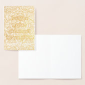 私は私の懸念を顔す前向きる – 引用文 箔カード (ディスプレー)