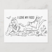 私は私の拳を愛している ポストカード (正面)