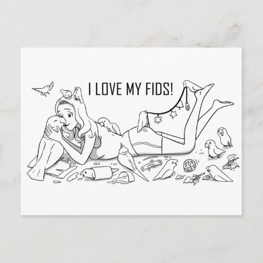 私は私の拳を愛している ポストカード (正面)