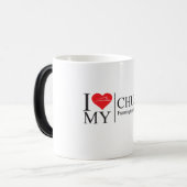 私は私の教会を愛します モーフィングマグカップ (正面左)