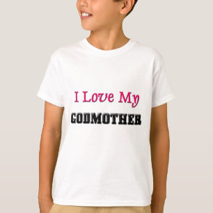 私は私の教母を愛します Tシャツ