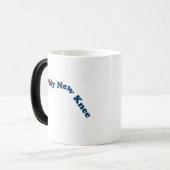 私は私の新しい膝を愛します モーフィングマグカップ (正面左)