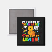 私は私の新学期の第学3Gに8準備ができている マグネット (正面/裏面)