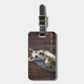 私は私の方法にあります! -ミニチュア・シュナウツァー ラゲッジタグ (正面縦)