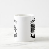 私は私の旋盤が大好き(キューバフューリーで見られる) コーヒーマグカップ (中央)