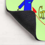 私は私の曾祖父を愛します マウスパッド (コーナー)