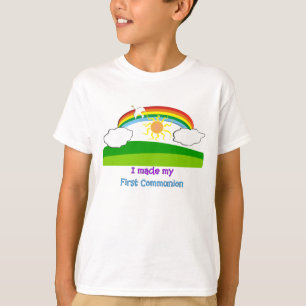 私は私の最初聖餐の子供にTシャツをしました Tシャツ
