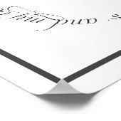 私は私の最愛の人であり、私の最愛の人は私のプリント ポスター (角)