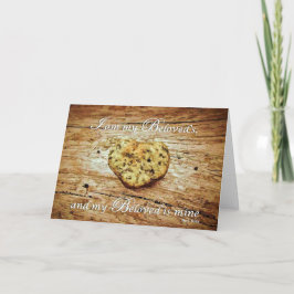 私は私の最愛の人である – 聖なる書物、 経典カード サンキューカード