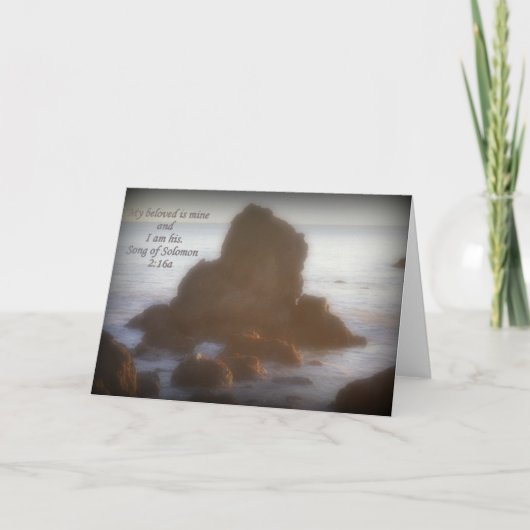 私は私の最愛の人で、愛する人は私のハートロック  カード (正面)