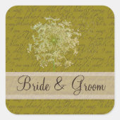 私は私の最愛の者であり、私の最愛の者は私の女王アン スクエアシール (正面)