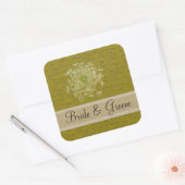 私は私の最愛の者であり、私の最愛の者は私の女王アン スクエアシール (封筒)