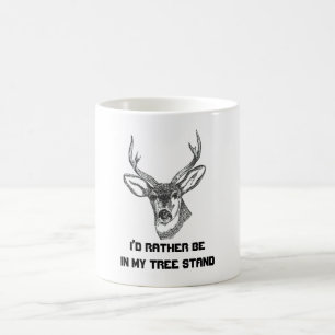 私は私の木の立場にむしろあります コーヒーマグカップ