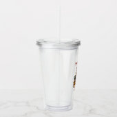 私は私の本はスパイシーと私のコーヒーシーが好き アクリルタンブラー (右)