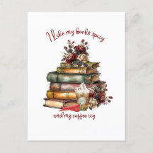 私は私の本はスパイシーと私のコーヒーシーが好き