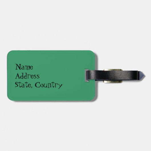 私は私の柔らかい上塗を施してあるWheatenテリアを愛します ラゲッジタグ (裏面横)