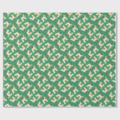 私は私の柔らかい上塗を施してあるWheatenテリアを愛します ラッピングペーパー (フラット)