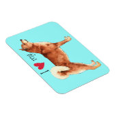 私は私の柴犬 マグネット (右側)