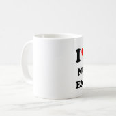 私は私の核エンジニアを愛します コーヒーマグカップ (正面左)