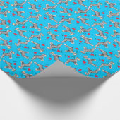 私は私の標準シュナウザーが大好き ラッピングペーパー (角)