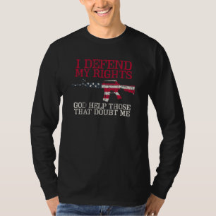 私は私の権利を守ります Tシャツ