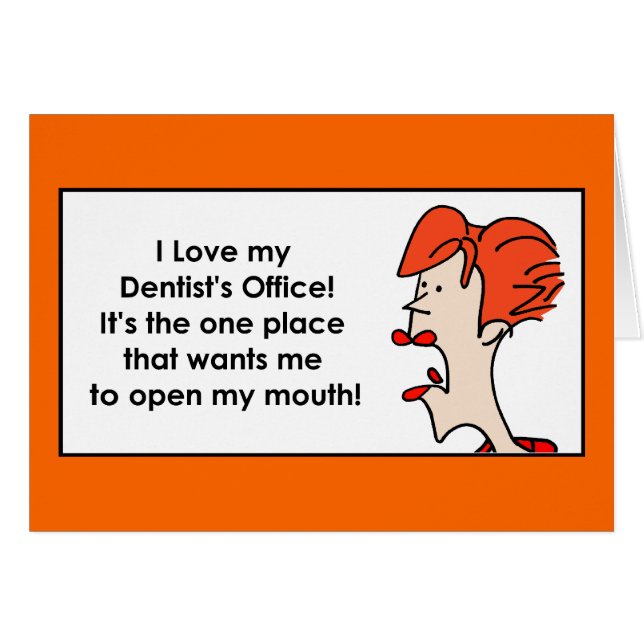 私は私の歯科医のオフィスを好みます (正面横)