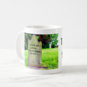 私は私の死んだ親類のベストのマグを好みます コーヒーマグカップ (正面左)