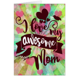 私は私の母の素晴らしタイポグラフィ