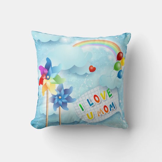 私は私の母を愛している クッション (正面)