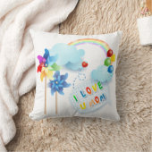 私は私の母を愛している クッション (ブランケット)