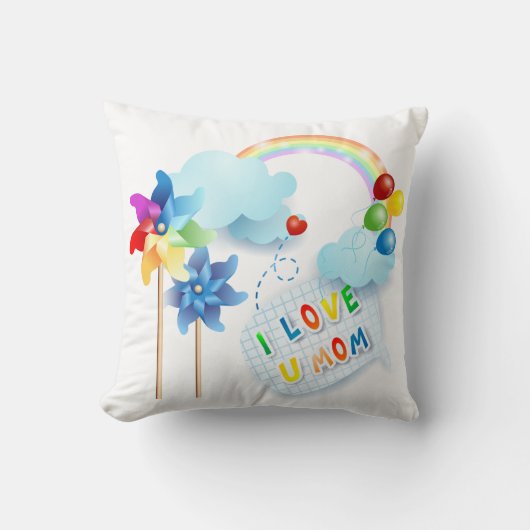私は私の母を愛している クッション (正面)