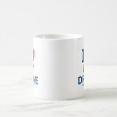 私は私の無人機を愛します コーヒーマグカップ (中央)