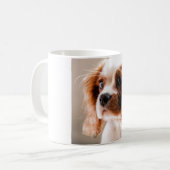 私は私の無頓着な王マグを愛します コーヒーマグカップ (正面左)