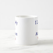 私は私の熱いアメリカの妻を愛します コーヒーマグカップ (中央)