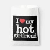 私は私の熱いガールフレンドのバレンタインデーGfギフトが大好き フェイバーバッグ (正面)