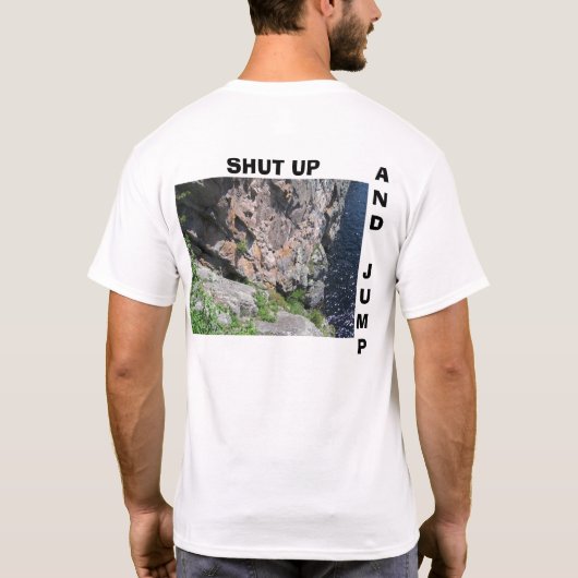 私は私の父の目のりんごです Tシャツ (裏面)