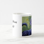 、私は私の物を黒い   好みます! コーヒーマグカップ (中央)