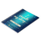 私は私の物語ジャーナルを作成します ノートブック (左側)