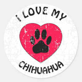 私は私の犬のバージョンが大好動揺してき ラウンドシール