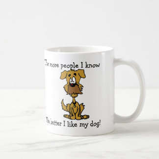 私は私の犬のマグを好みます コーヒーマグカップ