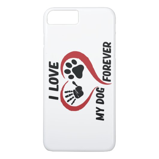 私は私の犬の装飾用クッションが大好き Case-Mate iPhoneケース (裏面)