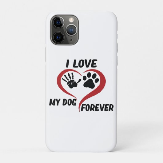 私は私の犬の装飾用クッションが大好き Case-Mate iPhoneケース (裏)