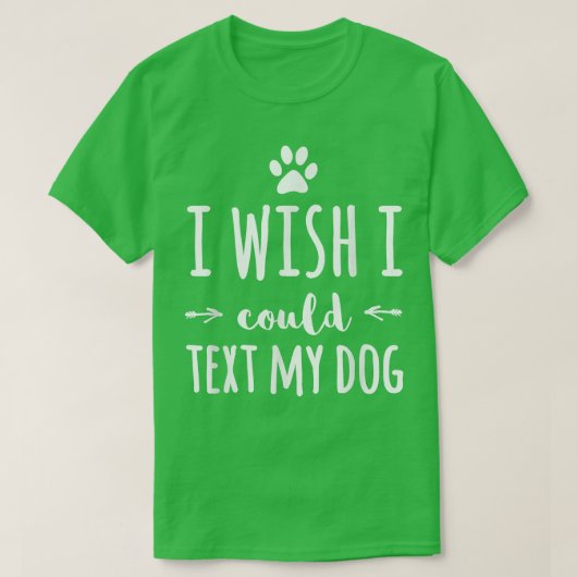 私は私の犬の飼い主をテストすることができればおもしろい犬 Tシャツ (デザイン正面)