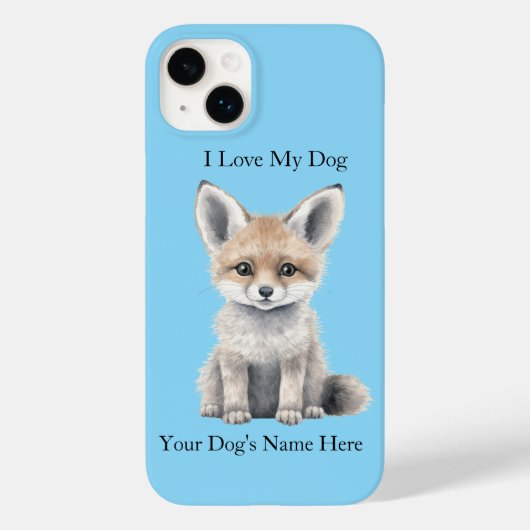 私は私の犬のiPhone / iPadケースが大好き Case-Mate iPhoneケース (裏面)